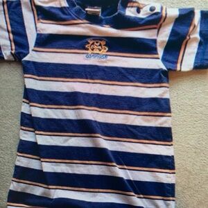 Baby Boys Osh Kosh Striped romper One Piece size 24